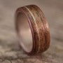 Walnut Bentwood Ring with Inlay